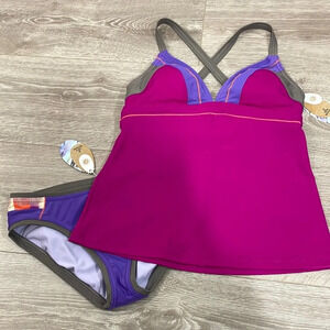 NWT Prana Atla Tankini Milou Bottom Swimsuit S